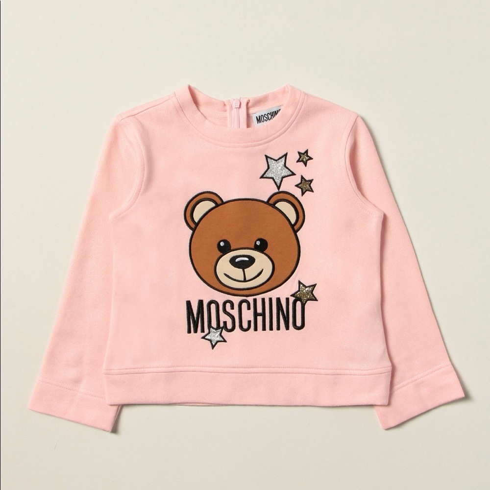 Moschino Kid sweatshirt in cotton with logo